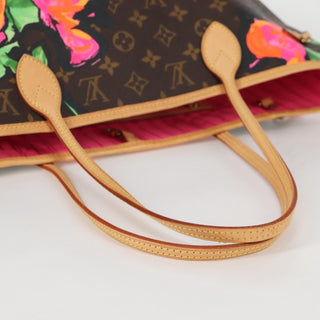 Louis Vuitton Neverfull Tote Limited Edition Monogram Roses