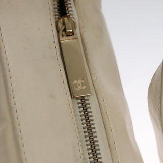 Chanel Chocolate Bar CC Shoulder Bag Quilted Leather