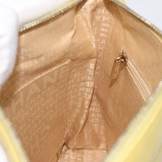 Chanel Chocolate Bar CC Shoulder Bag Quilted Leather