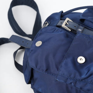 Prada Double Front Pocket Backpack Tessuto