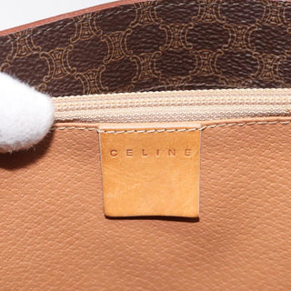 Celine Vintage Macadam Shoulder Bag Leather