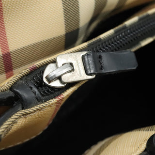 Burberry Nova Check Tote Canvas and Leather