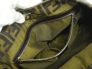 Fendi Vintage Zucca Handbag Zucca