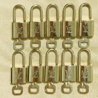 Louis Vuitton Cadenas Bag Charm Gold-plated