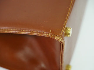 Salvatore Ferragamo Convertible Vara Bow Tote Leather