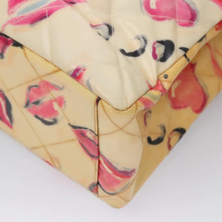 Chanel Vintage CC Chain Tote Printed patent leather