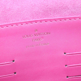 Louis Vuitton Courtney Clutch Embossed Leather