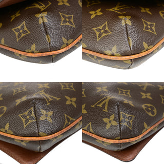 Louis Vuitton Musette Tango Handbag Monogram Canvas