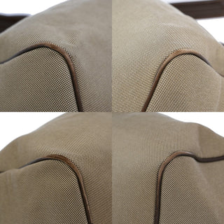 Prada Logo Convertible Boston Bag Canvas