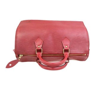 Louis Vuitton Speedy Handbag Epi Leather