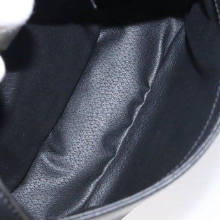 Celine Vintage Circle Logo Crossbody Bag Leather