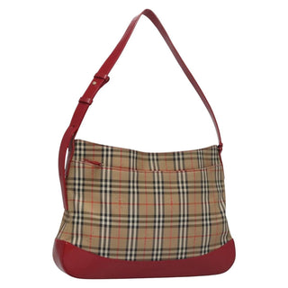 Burberry Shoulder Bag Nova Check Canvas