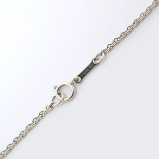 Tiffany & Co. Elsa Peretti Open Heart Pendant Necklace Sterling Silver