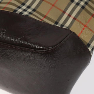 Burberry Nova Check Tote canvas check pattern