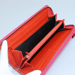 Gucci Bamboo Tassel Zip Wallet Leather