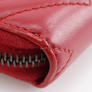 Gucci GG Marmont Zip Around Wallet Matelasse Leather