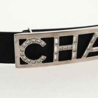 Chanel Logo Belt Leather