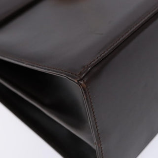 Salvatore Ferragamo Gancini Convertible Top Handle Bag Leather