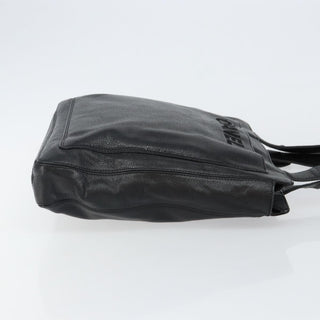 Chanel Vintage Logo Tote Caviar