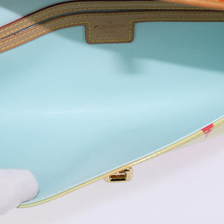 Louis Vuitton Fleurs Pochette Printed Monogram Vernis