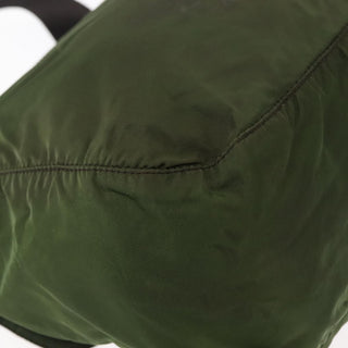 Prada Zip Buckle Messenger Bag Tessuto