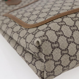 Gucci Vintage Web Strap Tote GG Coated Canvas