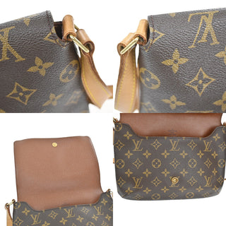 Louis Vuitton Musette Tango Handbag Monogram Canvas