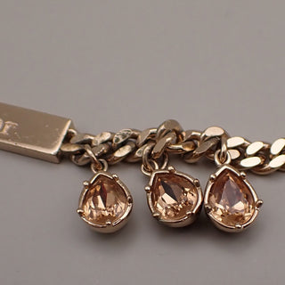 Christian Dior CD Pendant Necklace Gold-plated