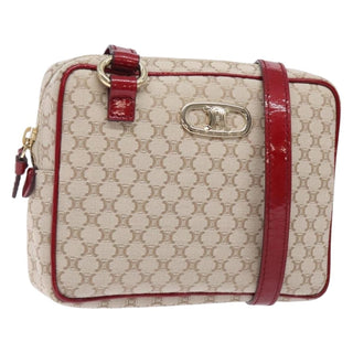 Celine Vintage Macadam Shoulder Bag Canvas