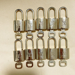 Louis Vuitton Cadenas Bag Charm Gold-plated