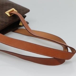 Celine Macadam Shoulder Bag PVC Leather