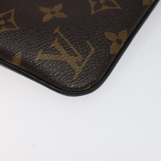 Louis Vuitton Zipped Pouch Limited Edition Logo Story Monogram Canvas