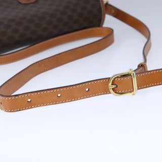 Celine Macadam Shoulder Bag PVC Leather