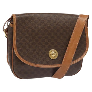 Celine Macadam Shoulder Bag PVC Leather