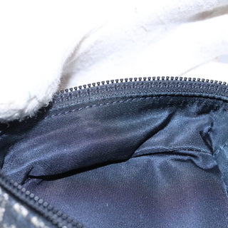 Christian Dior Saddle Zip Pouch Diorissimo Canvas