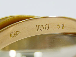 Cartier Trinity Ring 18K Tricolor Gold