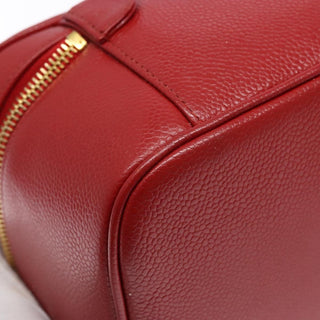 Chanel Vintage Timeless Zip Around Vanity Case Caviar