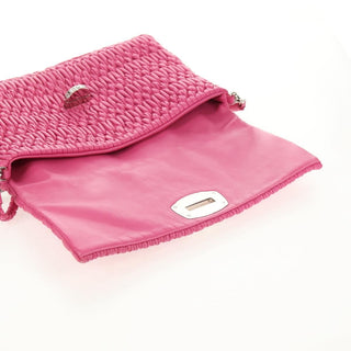 Miu Miu Crystal Clutch Matelasse Leather