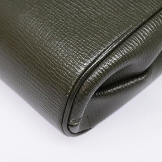 Celine Vintage Circle Logo Crossbody Bag Leather