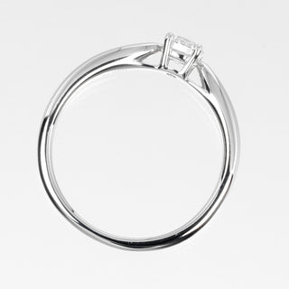 Tiffany & Co. Harmony Solitaire Ring Platinum with RBC Diamond I/VS1