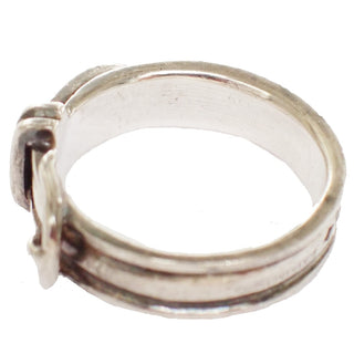 Hermes Belt Buckle Ring Silver 925