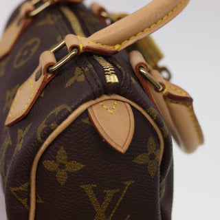 Louis Vuitton Speedy Mini HL Handbag Monogram Canvas