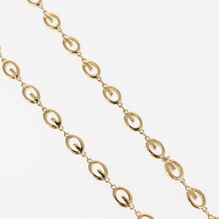 Givenchy Rounded G Link Choker Necklace Metal