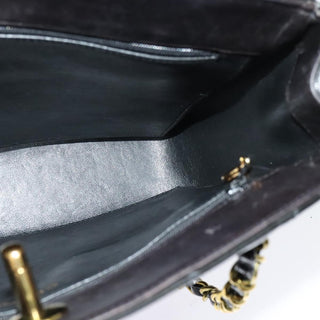 Chanel Vintage Chain Tote Quilted Patent