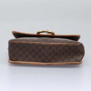 Celine Vintage Macadam Shoulder Bag Canvas