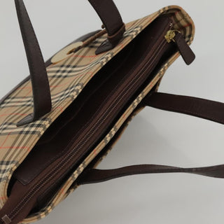 Burberry Nova Check Tote canvas check pattern