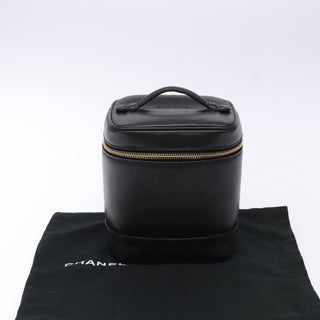 Chanel Vintage Timeless Cosmetic Case Caviar