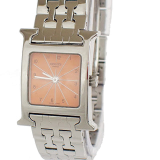 Hermes Arceau Chronograph Automatic Watch Stainless Steel and Alligator