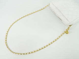 Chanel Vintage Diamond CC Camera Shoulder Bag Quilted Caviar