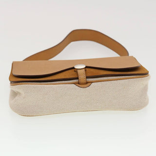 Hermes Colorado Handbag Leather and Toile